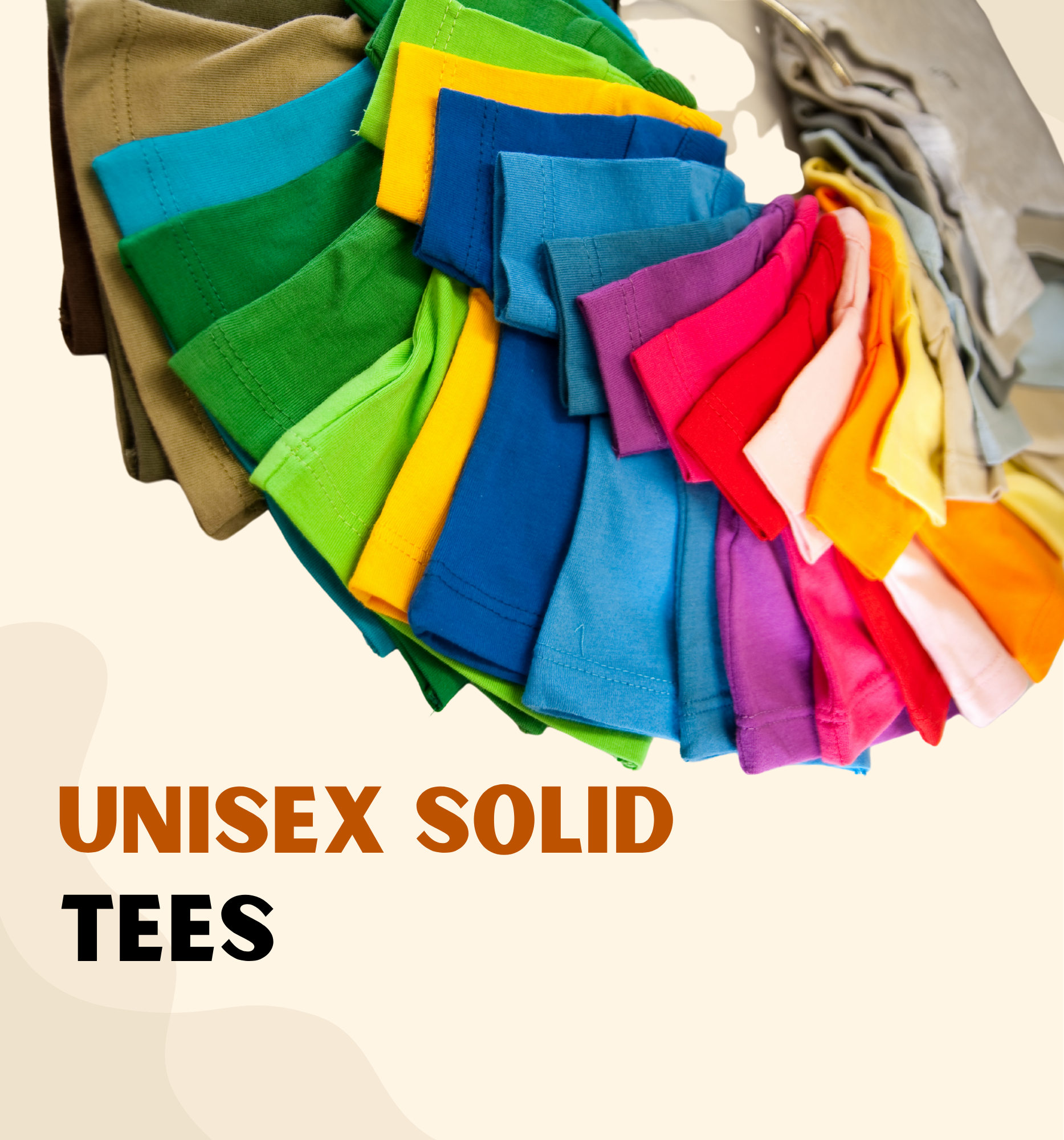 Solid Plain Tees