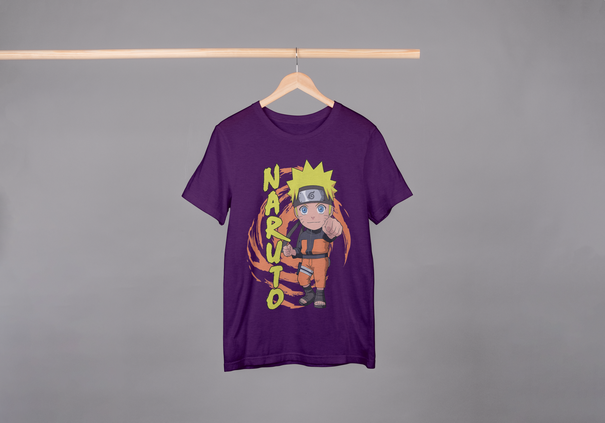 Naruto Unisex Oversized Anime T-Shirt