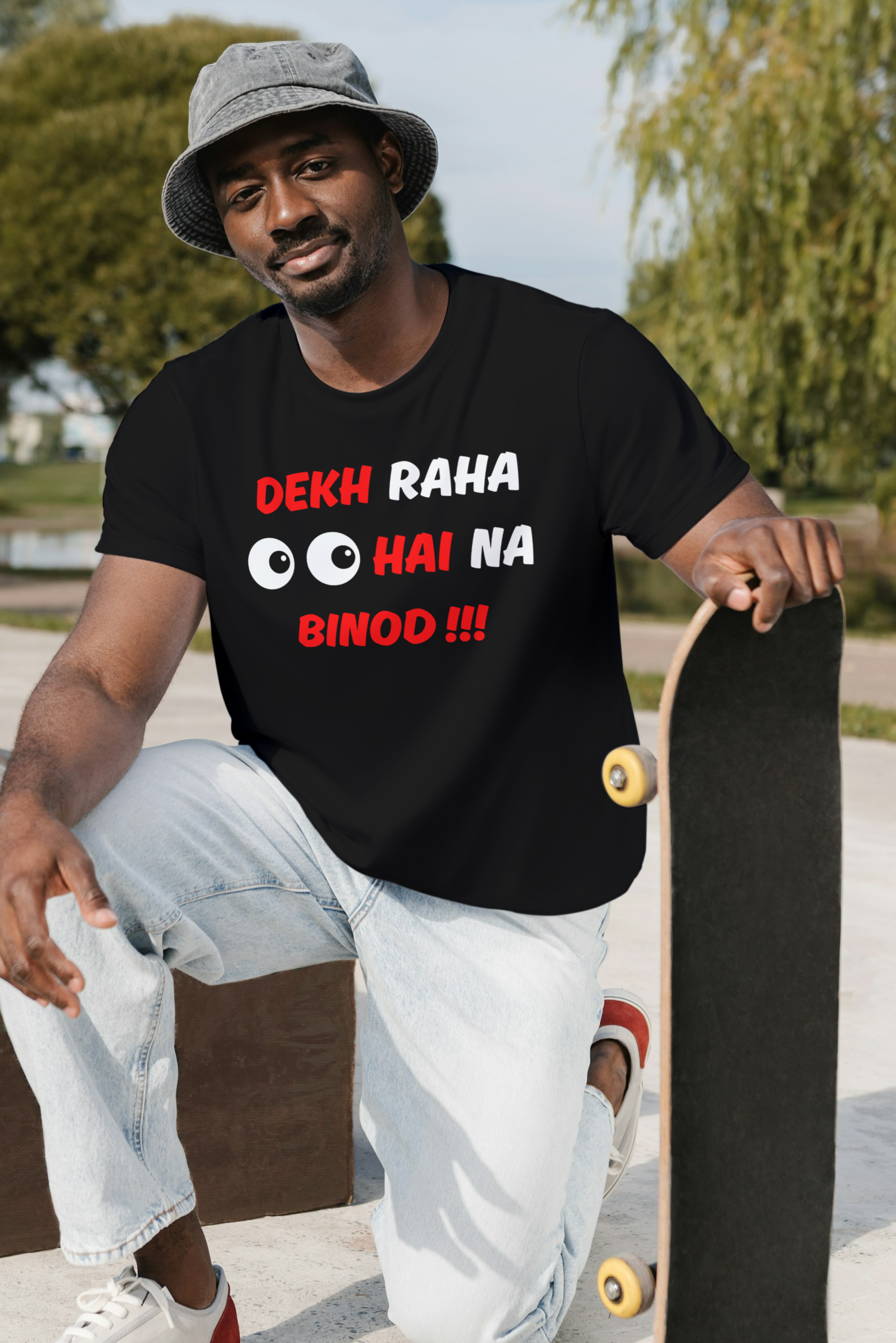 Dekh Raha Hai Na Binod – Panchayat-Inspired Unisex T-Shirt