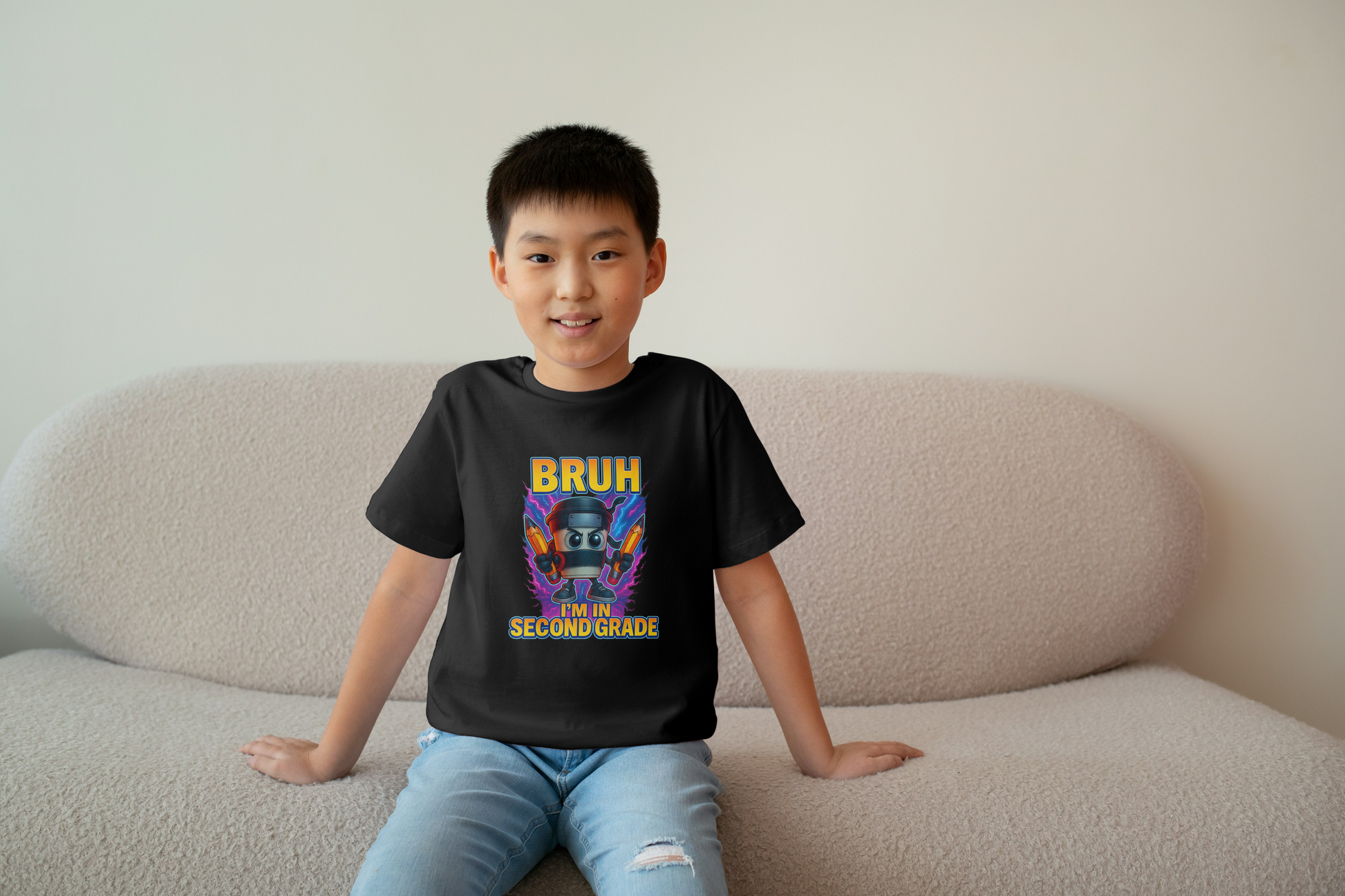 Cappuccino Assassino Italian Brainrot Kids Tshirt