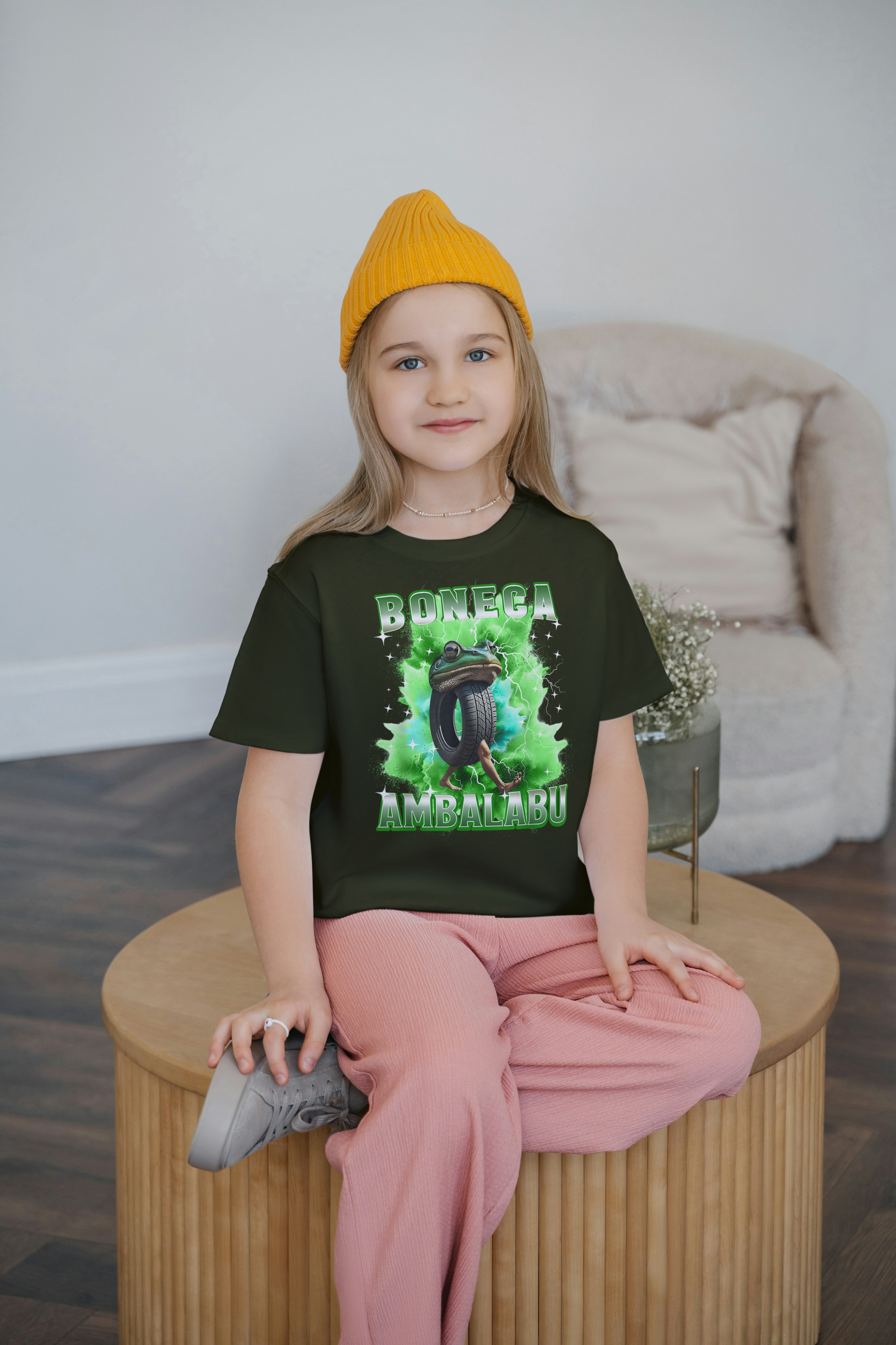 Bonega Ambalabu Italian Brainrot Kids Tshirt