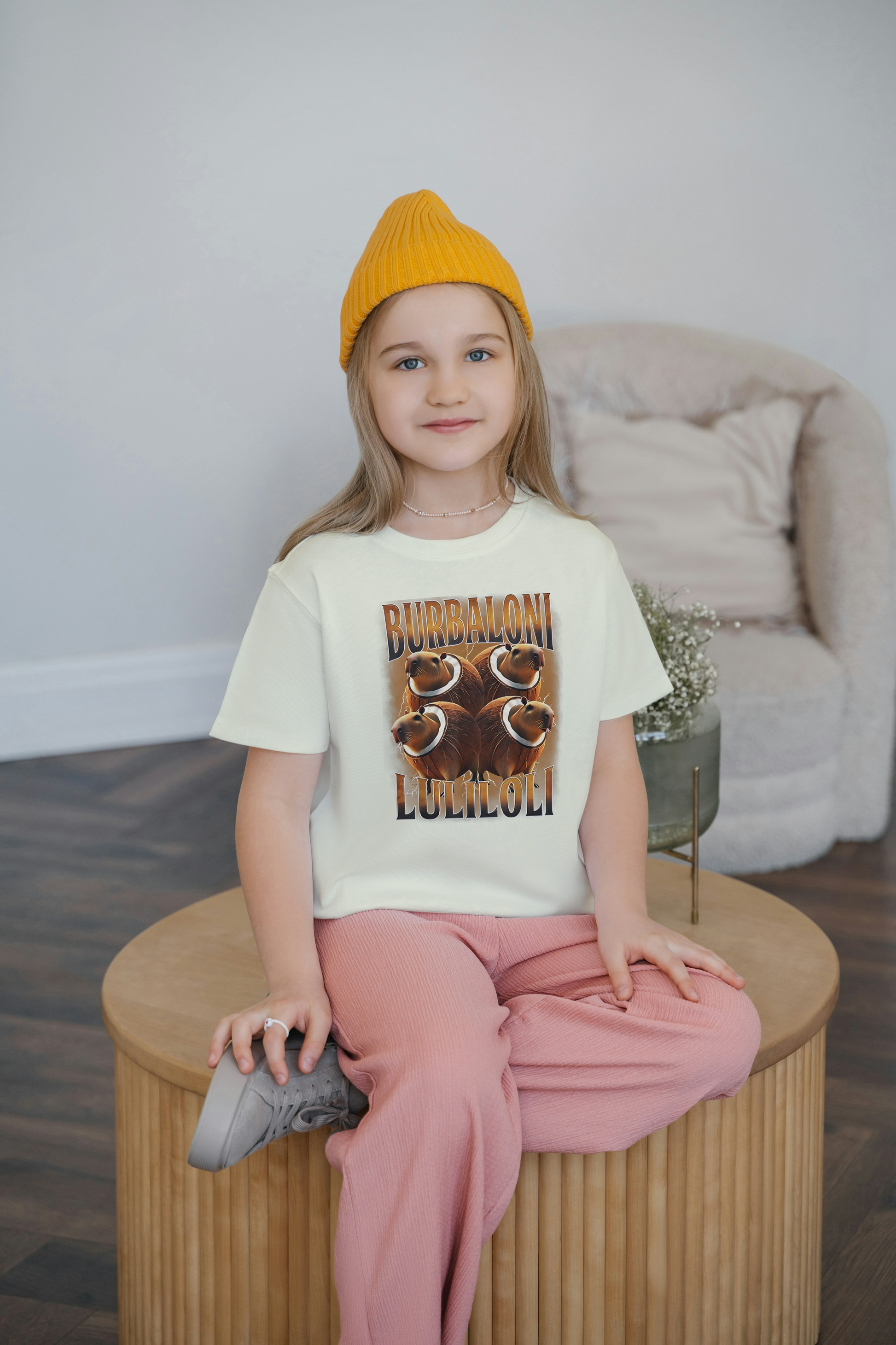 Burbaloni Luliloli Italian Brainrot Kids Tshirt