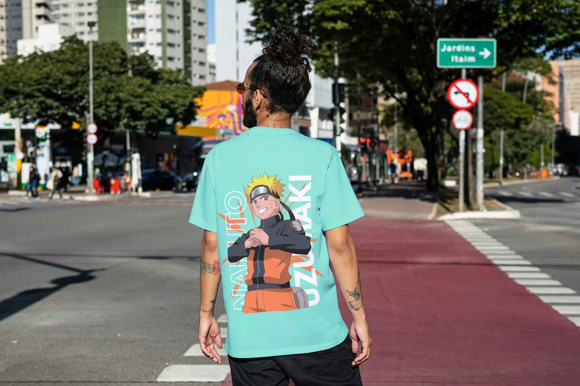 Naruto Uzumaki Unisex Oversized Anime T-Shirt