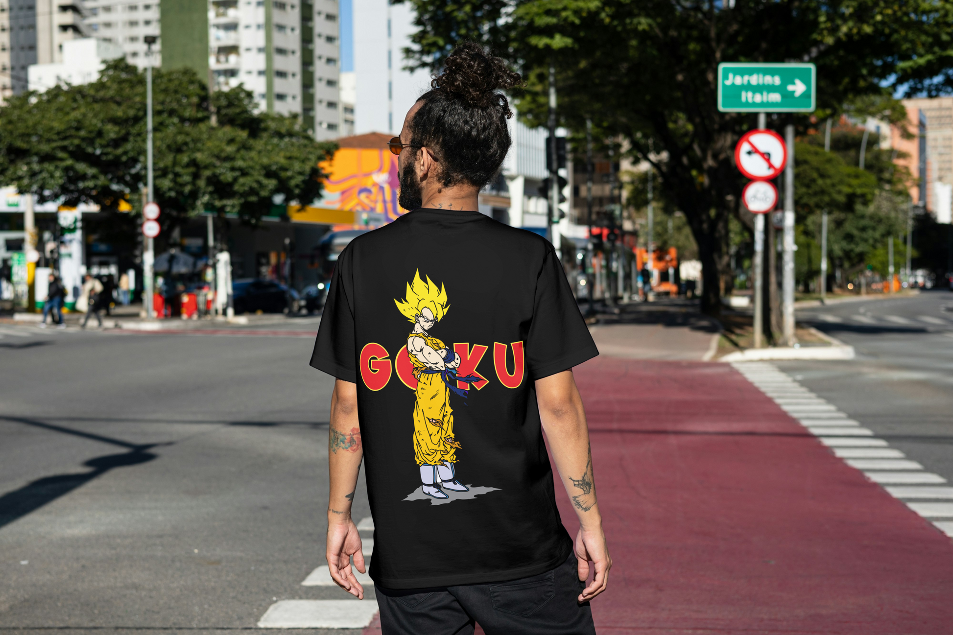Goku Unisex Oversized Anime T-Shirt