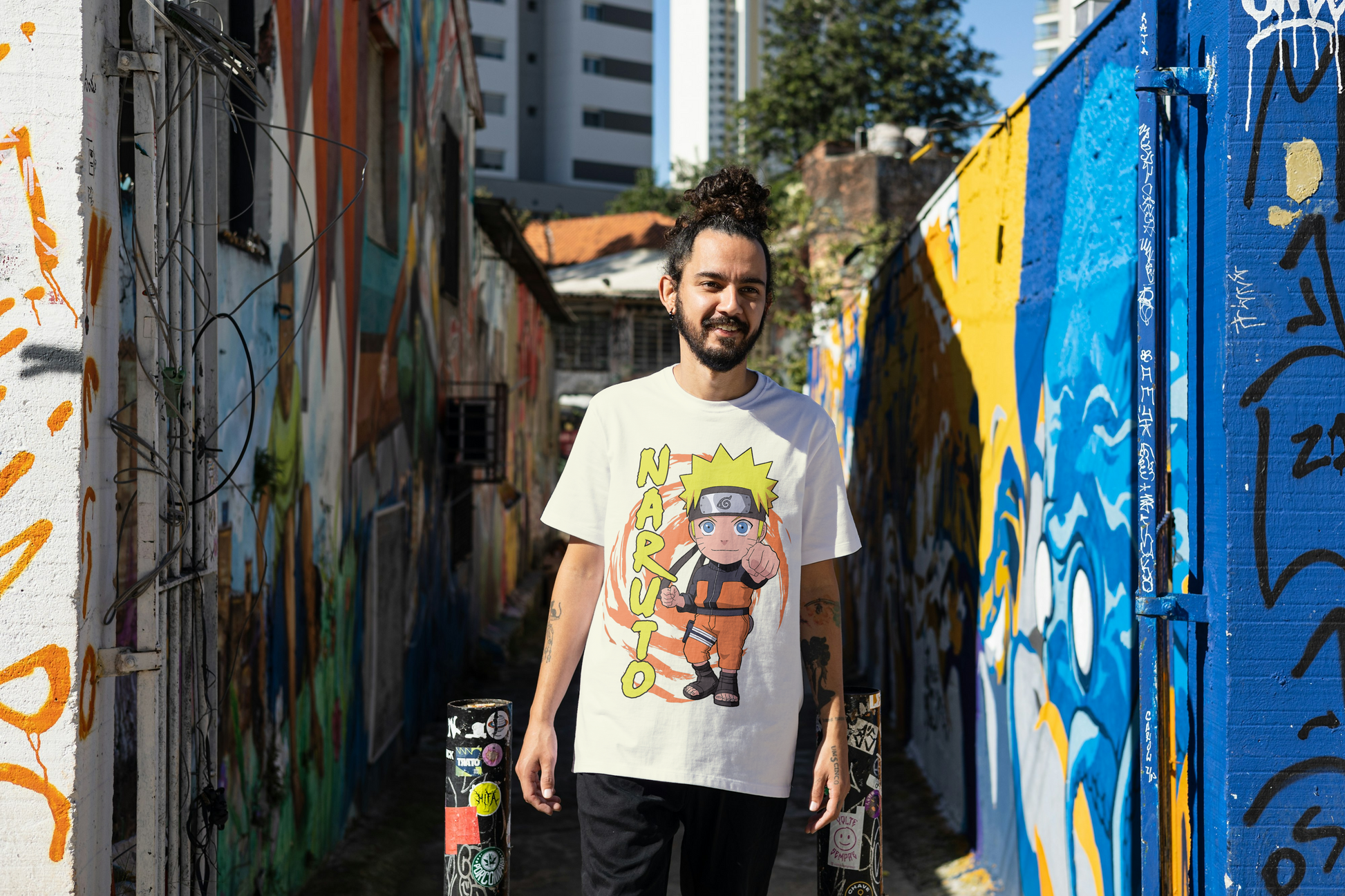 Naruto Unisex Oversized Anime T-Shirt
